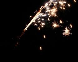 Lilin Roman - Piroteknik Berwarna Warni